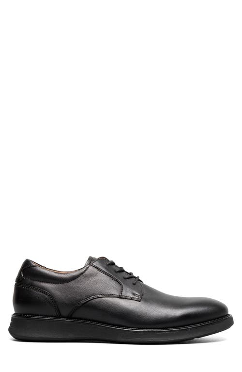 Florsheim Santucci Plain Toe Derby In Black