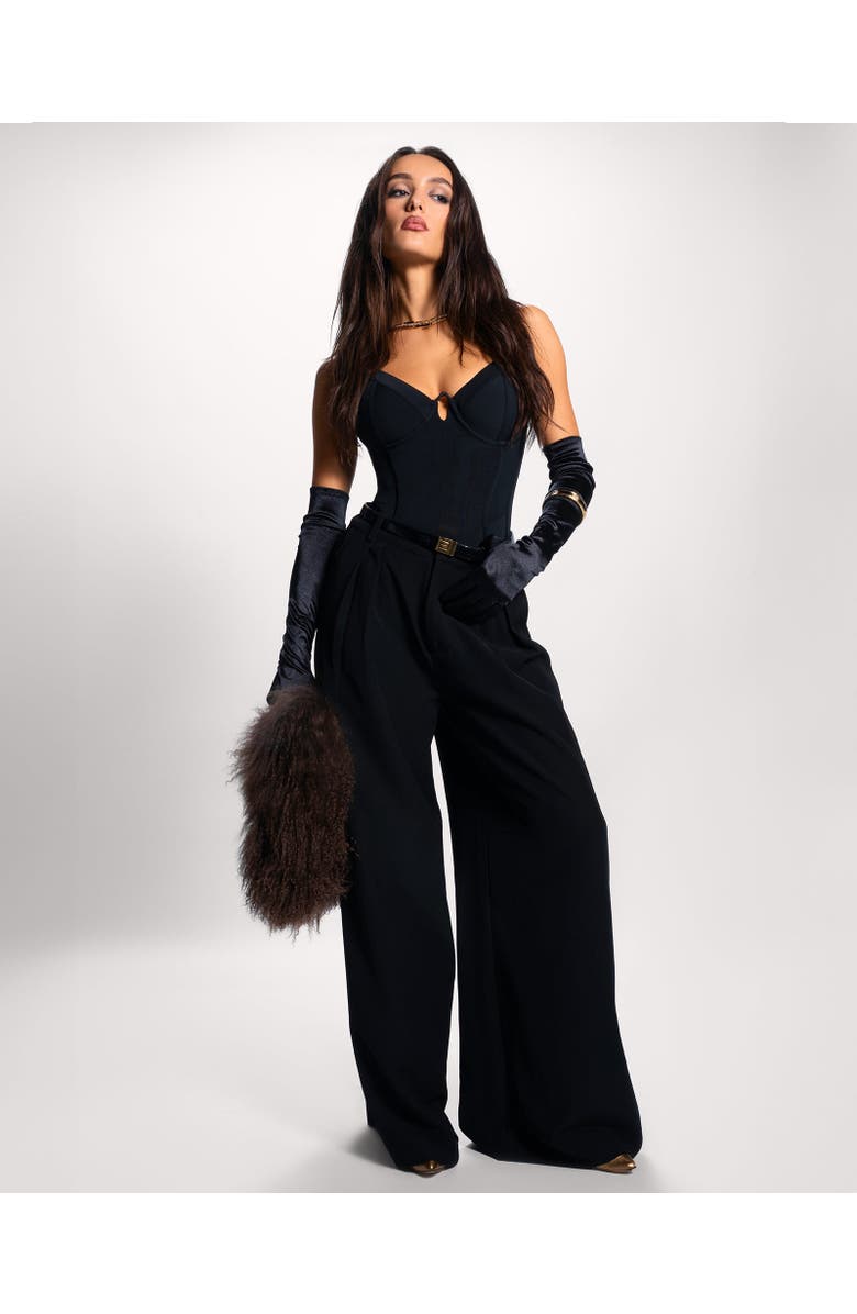 TA3 Corset Bodysuit, Main, color, Black