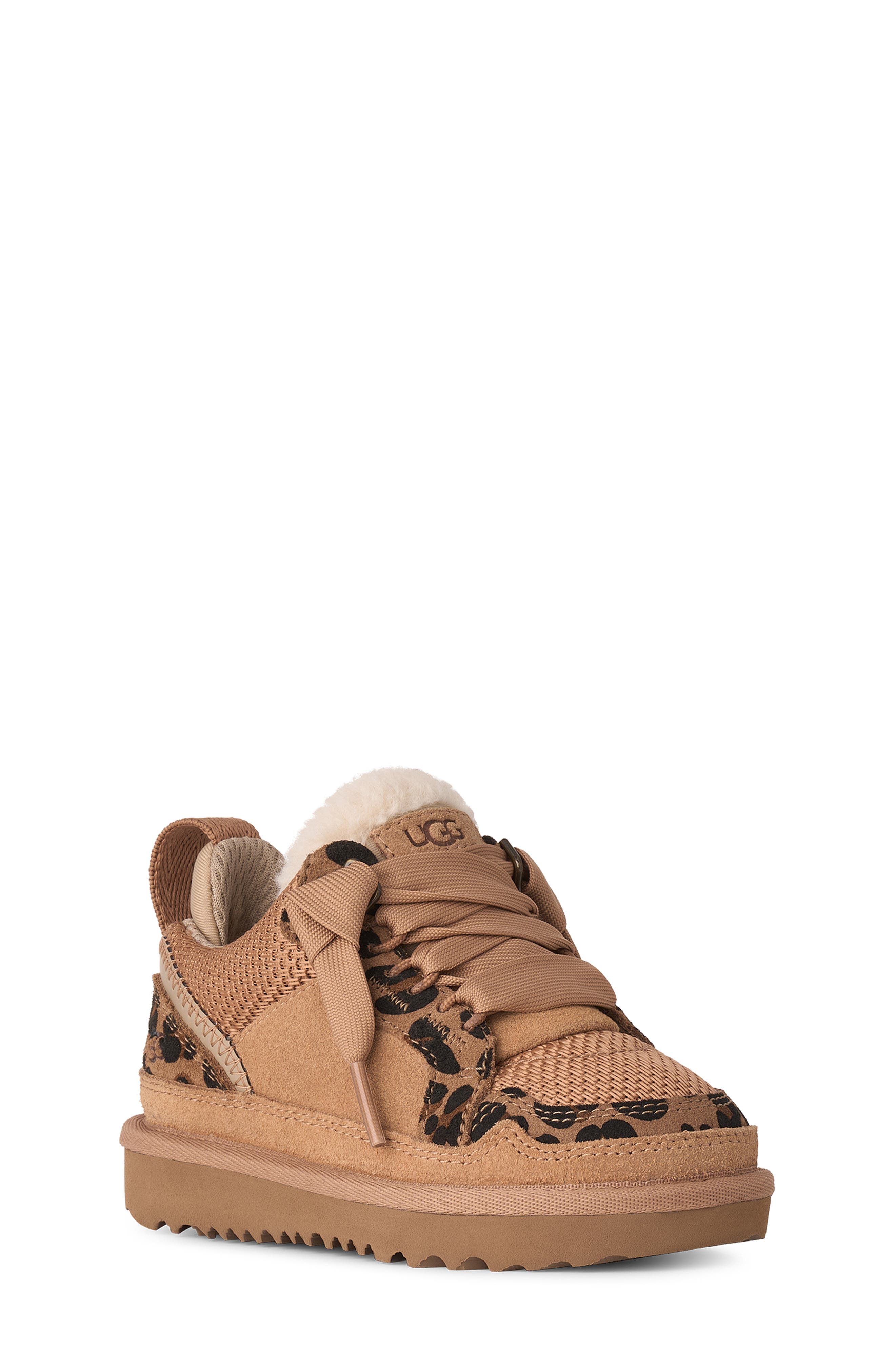 Kids' Lowmel Spotted Sneaker, Main, color, TAN
