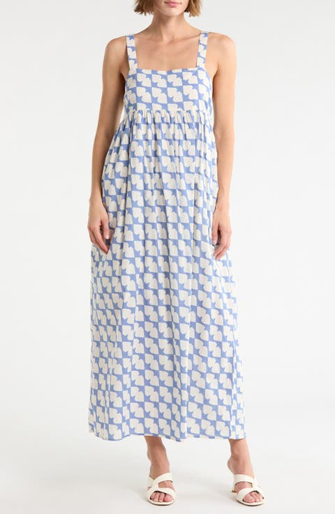 Square Neck Maxi Dress