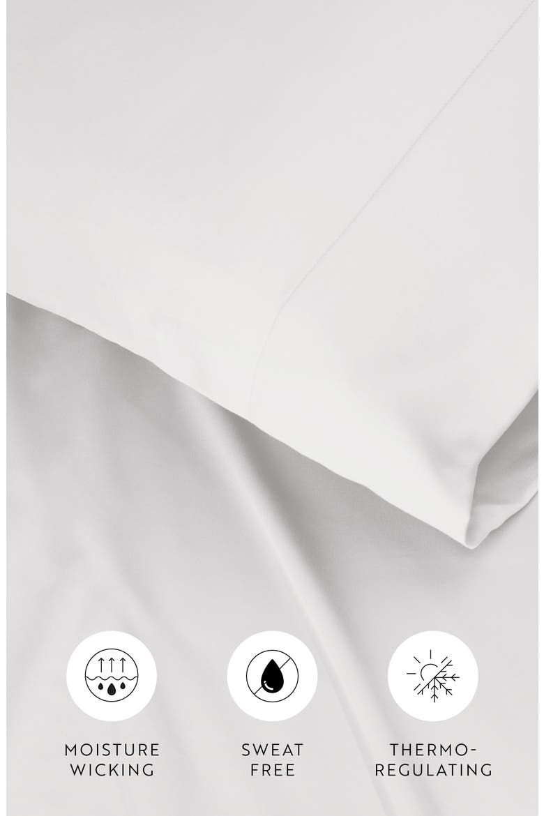 Set of 2 Pillowcases, Alternate, color, WHITE