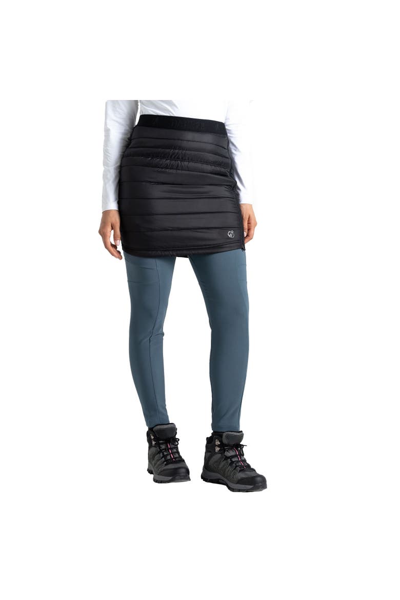 Deter Padded Skirt, Alternate, color, Black