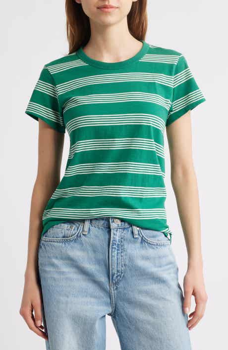 rag & bone The Slub Stripe T-Shirt