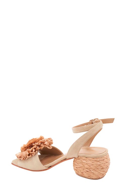 Andre Assous André Assous Reena Ankle Strap Sandal In Sand