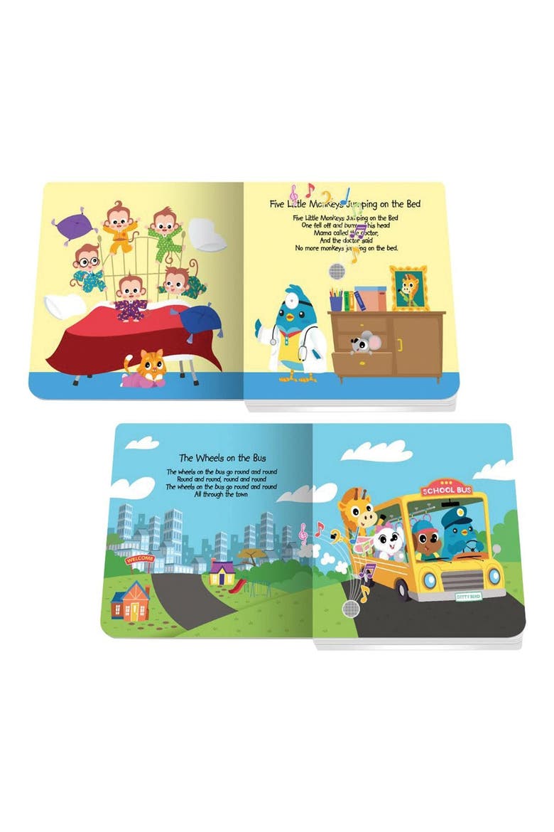 Children's and Action Songs Books - Set of 2, Alternate, color, BLUE