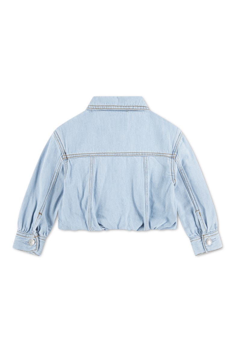 Kids' Bubble Denim Trucker Jacket, Alternate, color, WOW ME OVER