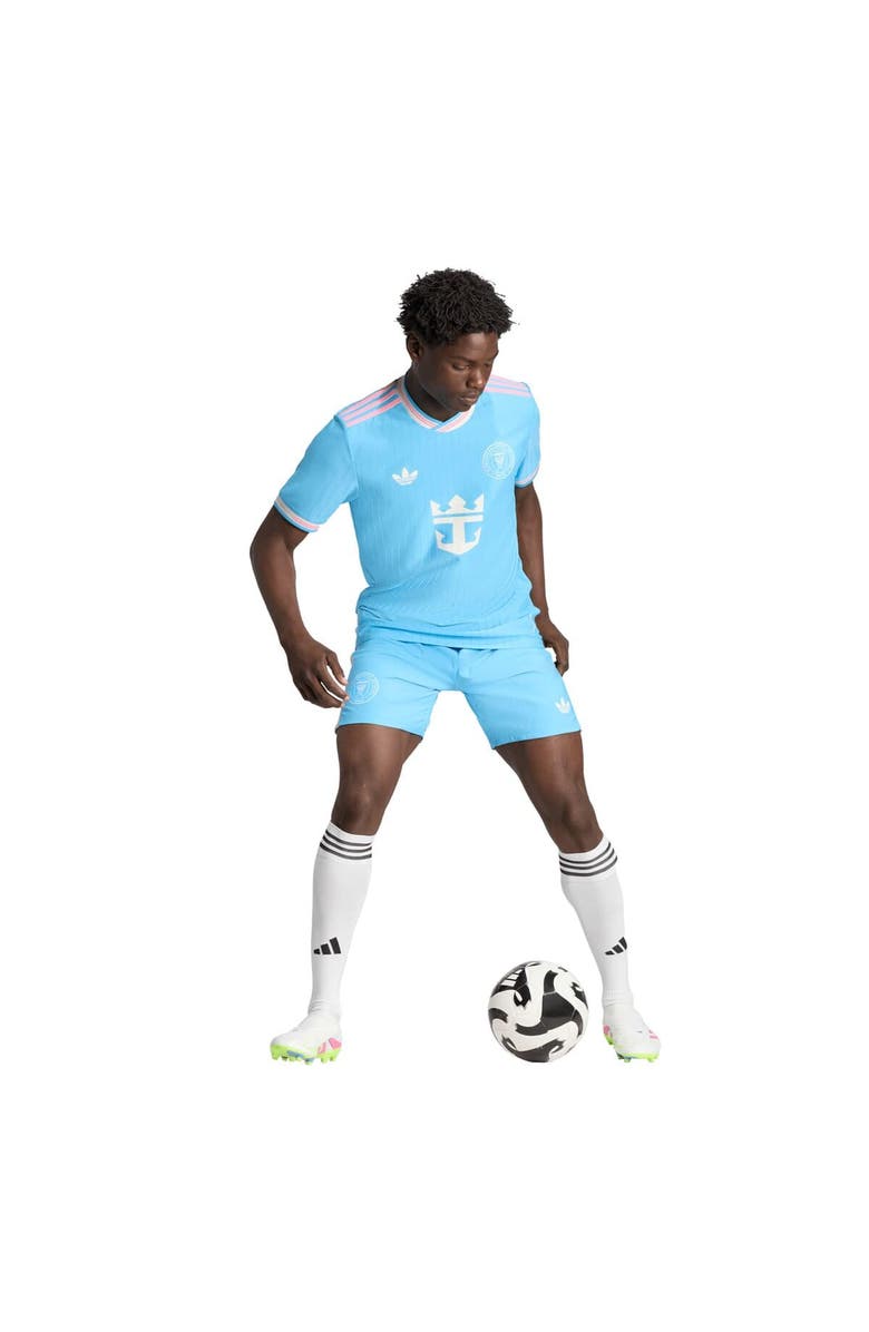 adidas Originals Men's adidas Blue Inter Miami CF 2025 Authentic Shorts, Alternate, color, Blue