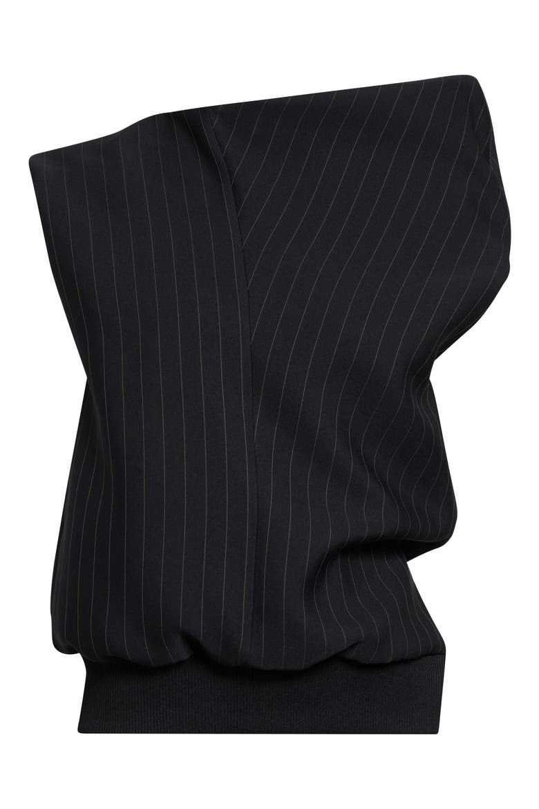 Sacai Pinstripe Twill Pullover (Women) | Nordstrom