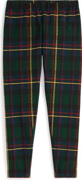 Polo Ralph Lauren Plaid Stretch Jersey Leggings
