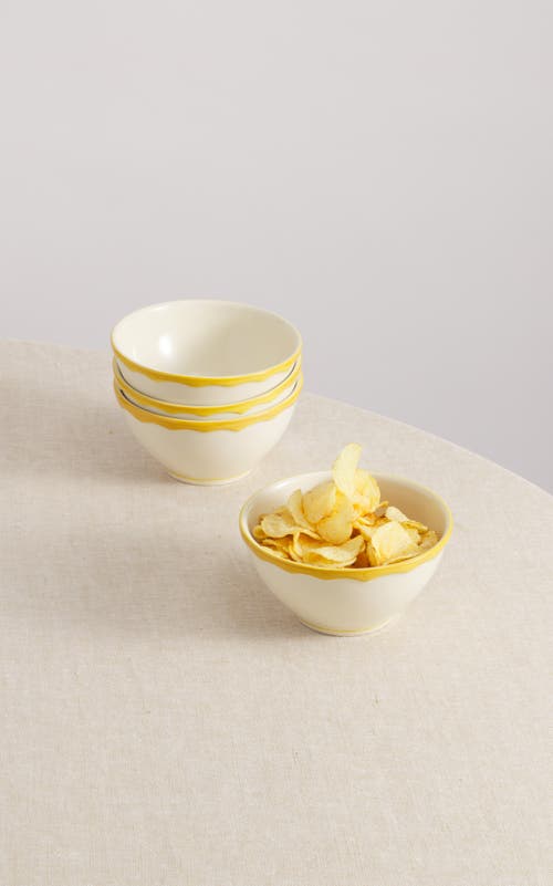 Maison Madison Home Cereal Bowl Set Of 4 In Giovanna