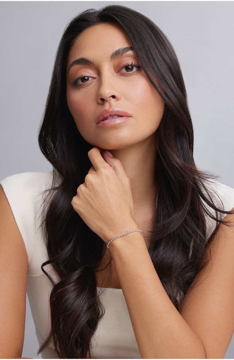 LAGOS Caviar Icon Station Bracelet, Alternate, color, Silver