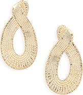 Carolina Herrera Geometric Dangle Earrings