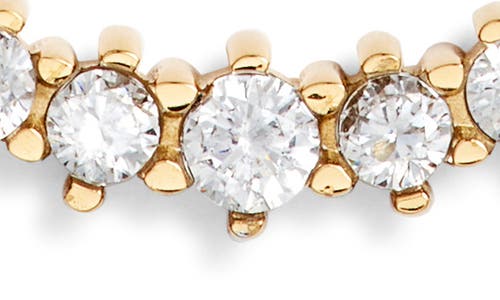 Nordstrom Waterproof Cubic Zirconia Bar Necklace In Gold