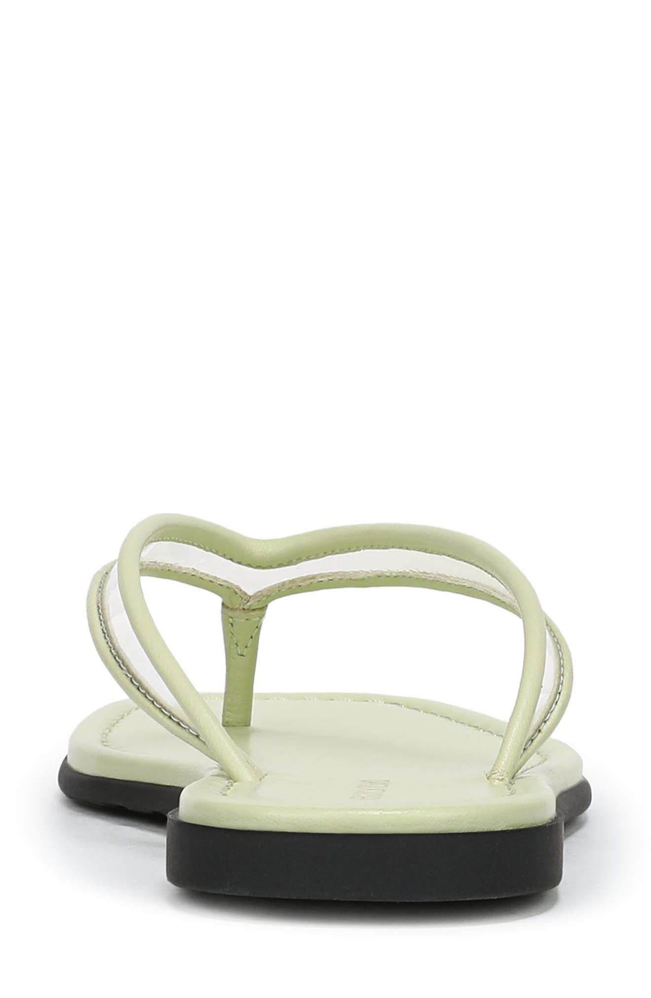 Clea Flip Flop, Alternate, color, CLR/LT PISTACHIOGRN
