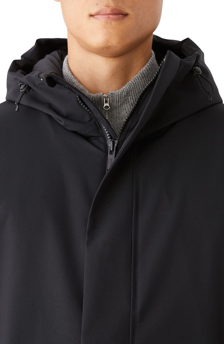 Frank And Oak Capital Waterproof Recycled Polyester Hooded Parka, Alternate, color,