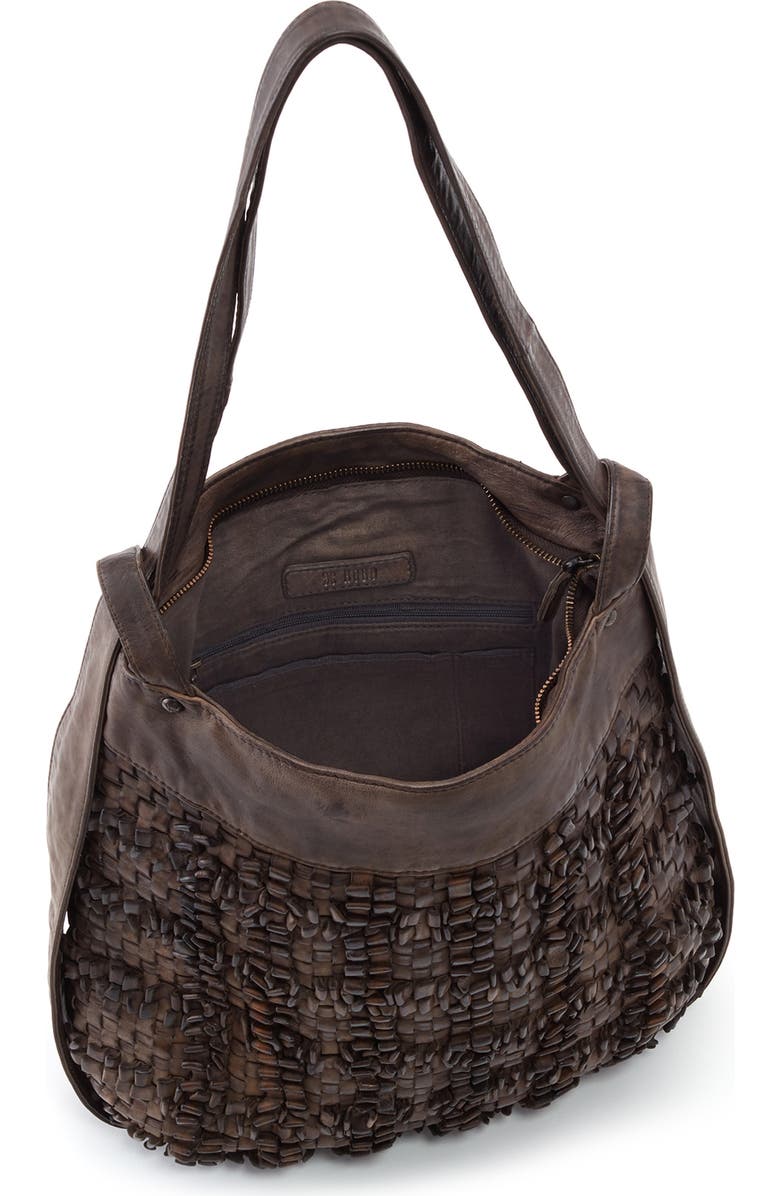 HOBO Strike Woven Leather Tote, Alternate, color,