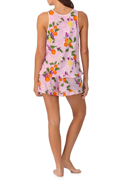 Bedhead Pajamas Citrus Blossom Stretch Jersey Short Pajamas In Citrus Blossom