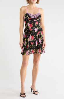 Cowl Neck Minidress