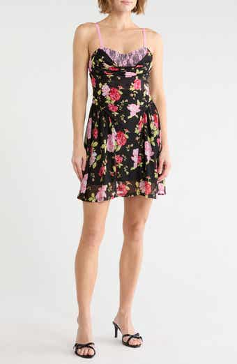 Cowl Neck Minidress
