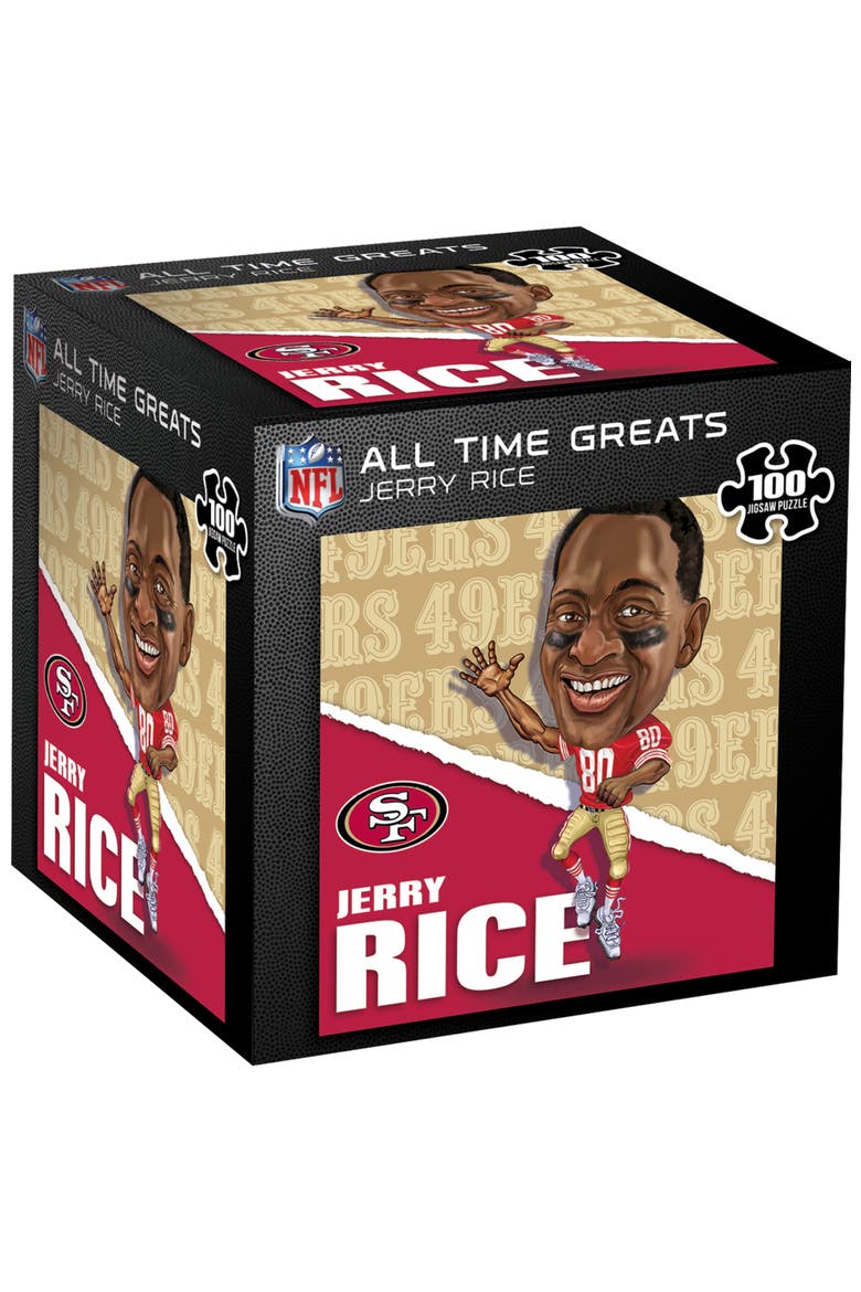 49ers Jerry Rice 100 Piece Puzzle, Main, color, Multicolor