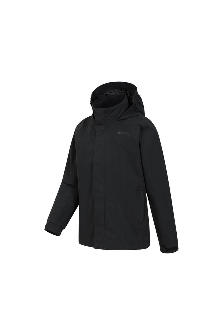 Childrens/Kids Solar Waterproof Jacket, Alternate, color, Black