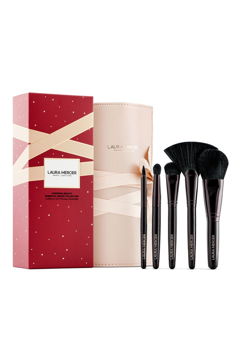 Sweeping Beauty Travel Size Essential Brush Set, Main, color, NO COLOR