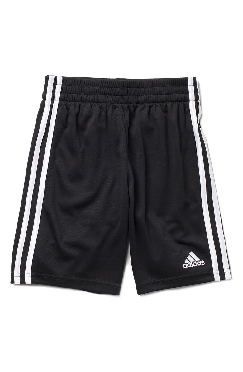 adidas 3 Stripe Mesh Shorts, Main, color,