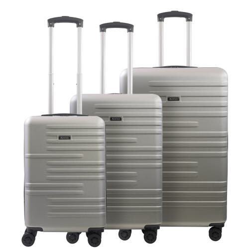 American Dreamliner 3-piece Hardside Luggage Set 22.5", 26.5", 30" In Gray