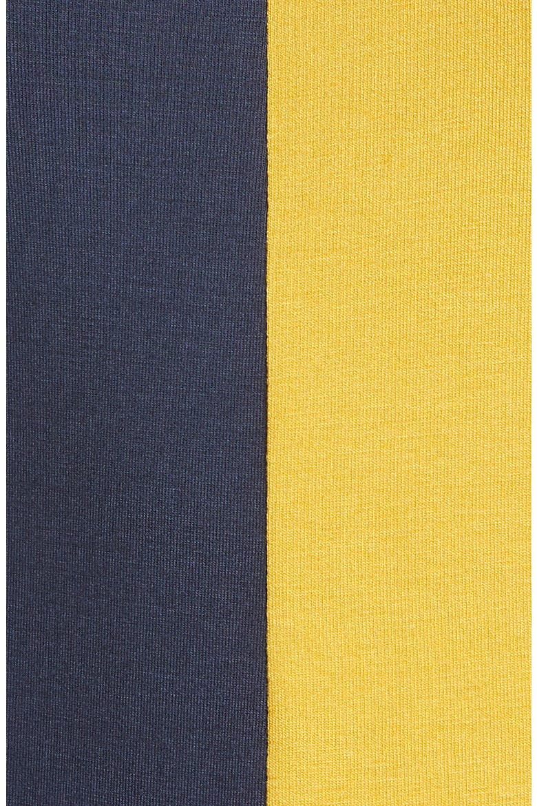 Colorblock Top, Alternate, color, NAVY/ YELLOW