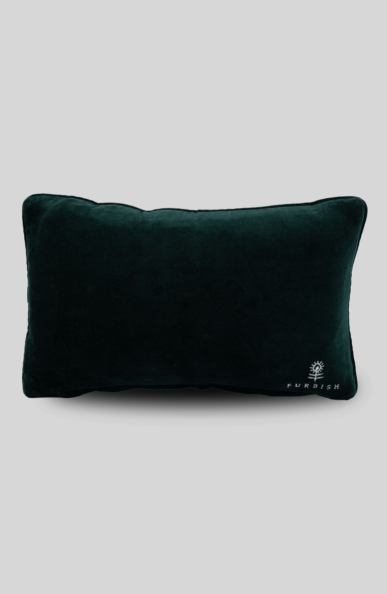 Furbish Studio What the Hell Needlepoint Pillow, Alternate, color, What The Hell