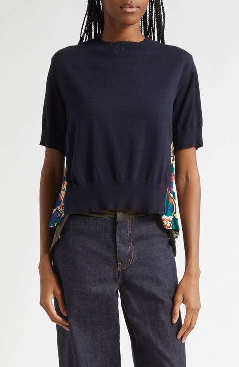 トップス Sacai women sweatshirt Sacai sweaters for Women | SSENSE