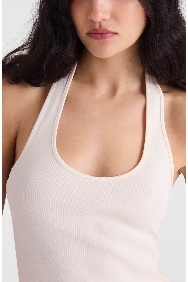 The '90s Halter Top, Alternate, color, VINTAGE IVORY