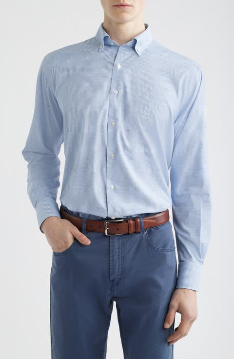 Leo Performance Twill Sport Shirt
