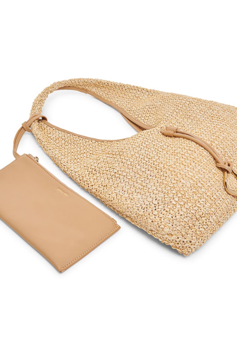Dolce Vita Missie Raffia Shoulder Bag, Alternate, color, Natural