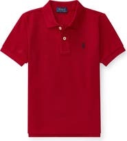 Polo Ralph Lauren Kids' Solid Cotton Piqué Knit Polo