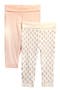 selected Light Pink Floral Stripe