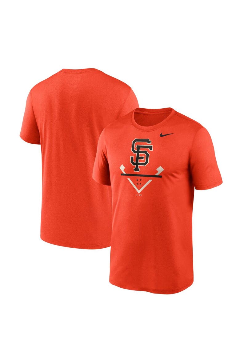 Men's Nike Orange San Francisco Giants Big & Tall Icon Legend Performance T-Shirt, Main, color, Orange