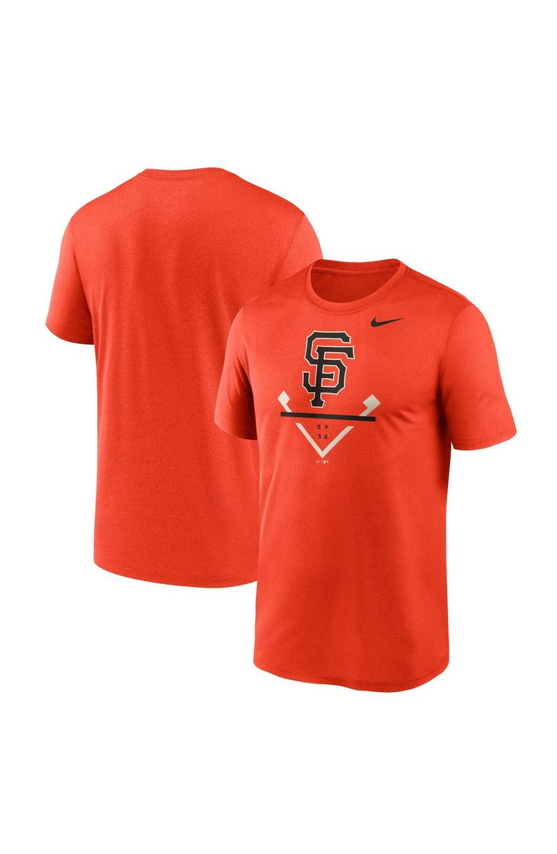 Nike Men's Nike Orange San Francisco Giants Big & Tall Icon Legend Performance T-Shirt, Main, color,