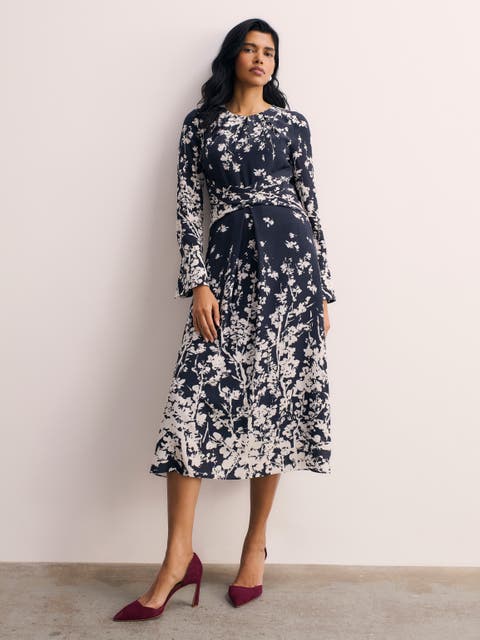 Rosaire Floral Print Dress