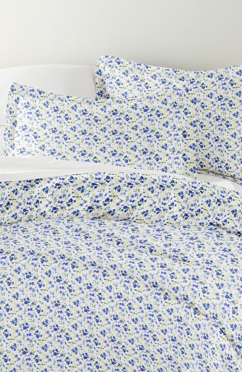 Homespun Bundle Duvet Set In Blue Blossoms