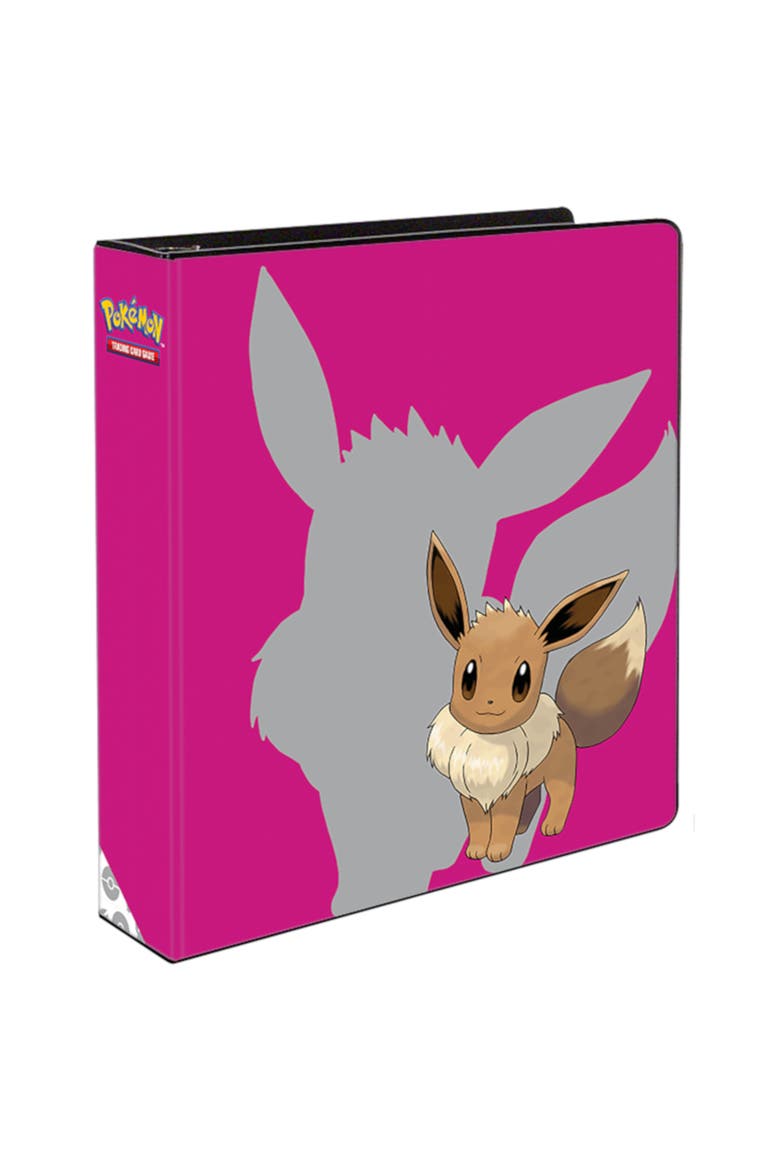 Eevee 2 Inch Album with 100 Ultra Pro Platinum 9 Pocket Sheets, Alternate, color, Multicolored