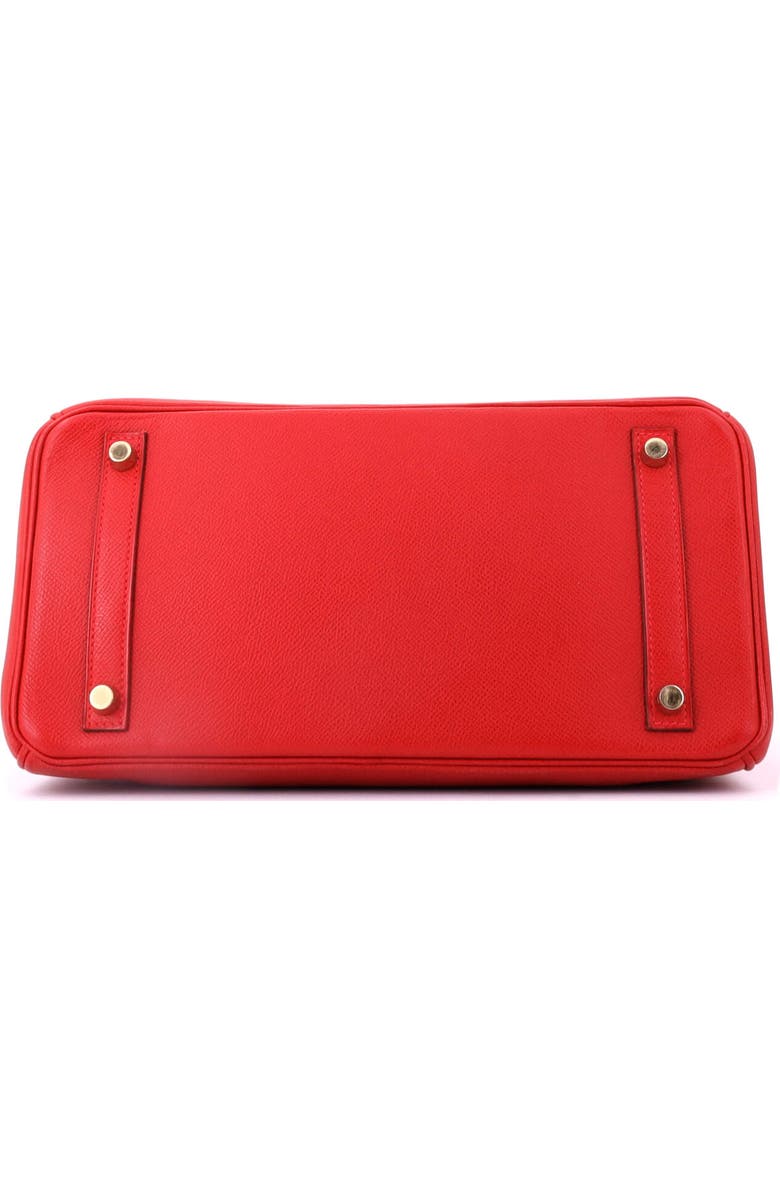 Pre-Owned Hermes Birkin Handbag Red Epsom with Gold Hardware 30, Alternate, color, Rouge Casaque