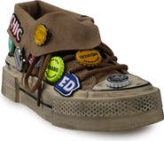 ZIGI Hadleigh Distressed Platform Sneaker