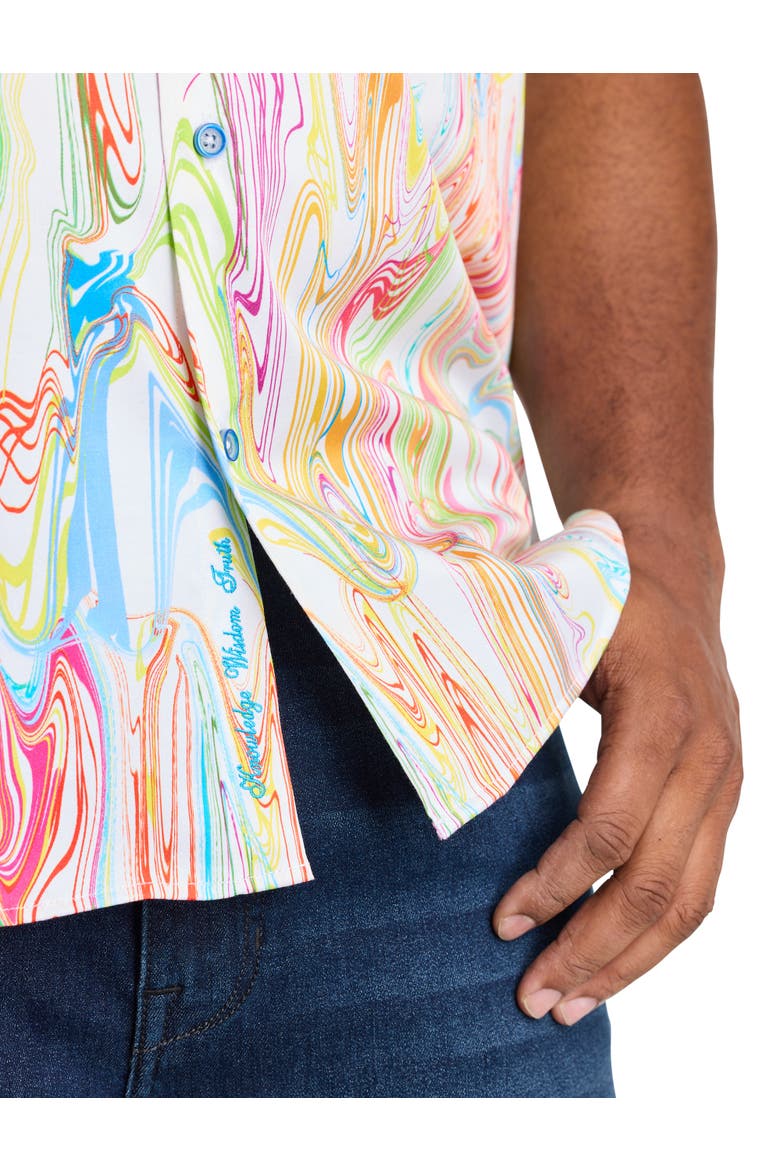 Big & Tall Bellenden Sport Shirt, Alternate, color, MULTI
