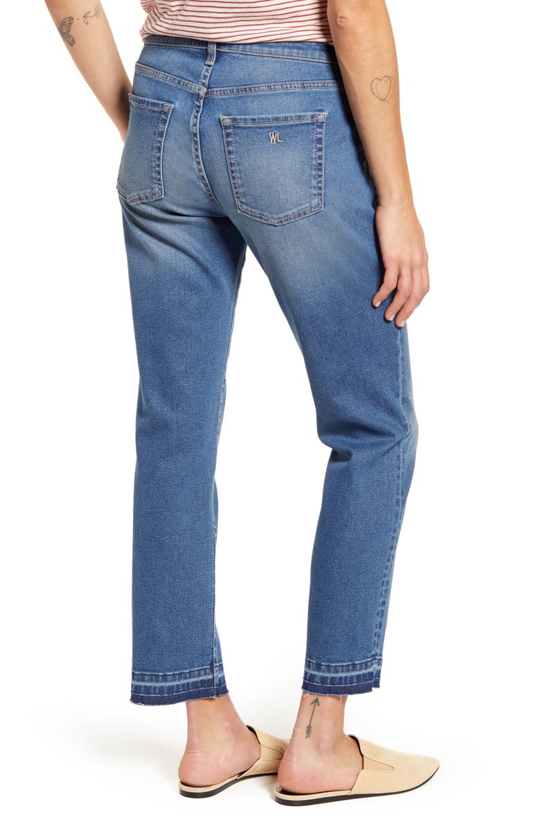Wash Lab Denim Ankle Boyfriend Jeans, Alternate, color, 