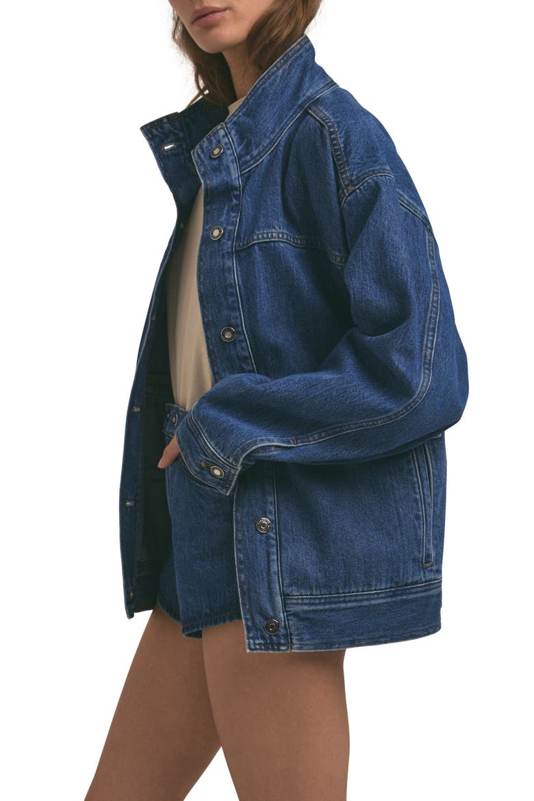 The Margot Denim Jacket, Alternate, color, LOS ANGELES