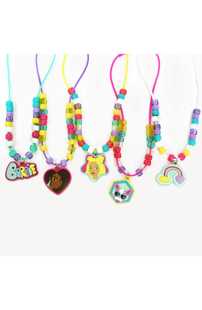 Tara Toy Necklace Activity Set Barbie, 160Pc Diy Jewelry Kit, Alternate, color, Multicolored
