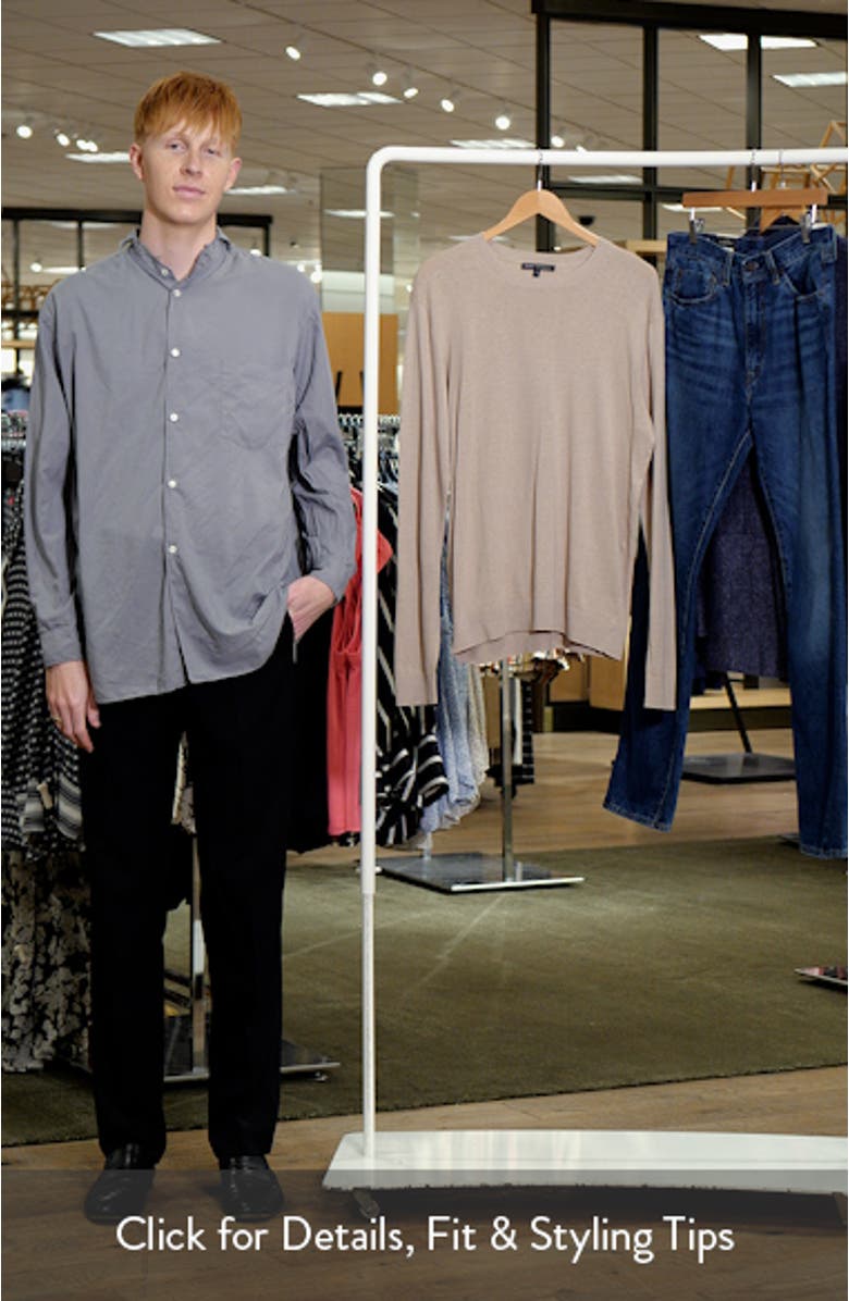 Nordic Linen & Cotton Sweater, sales video thumbnail