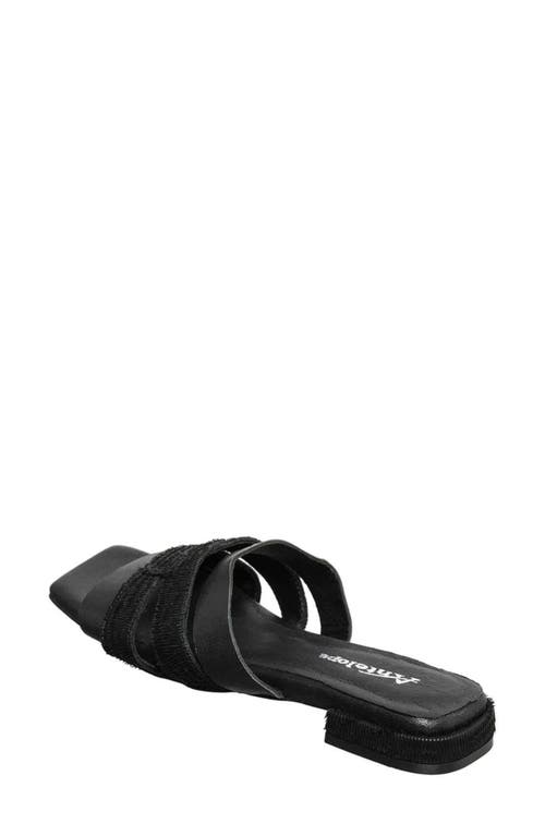 Antelope Adalyn Slide Sandal In Black