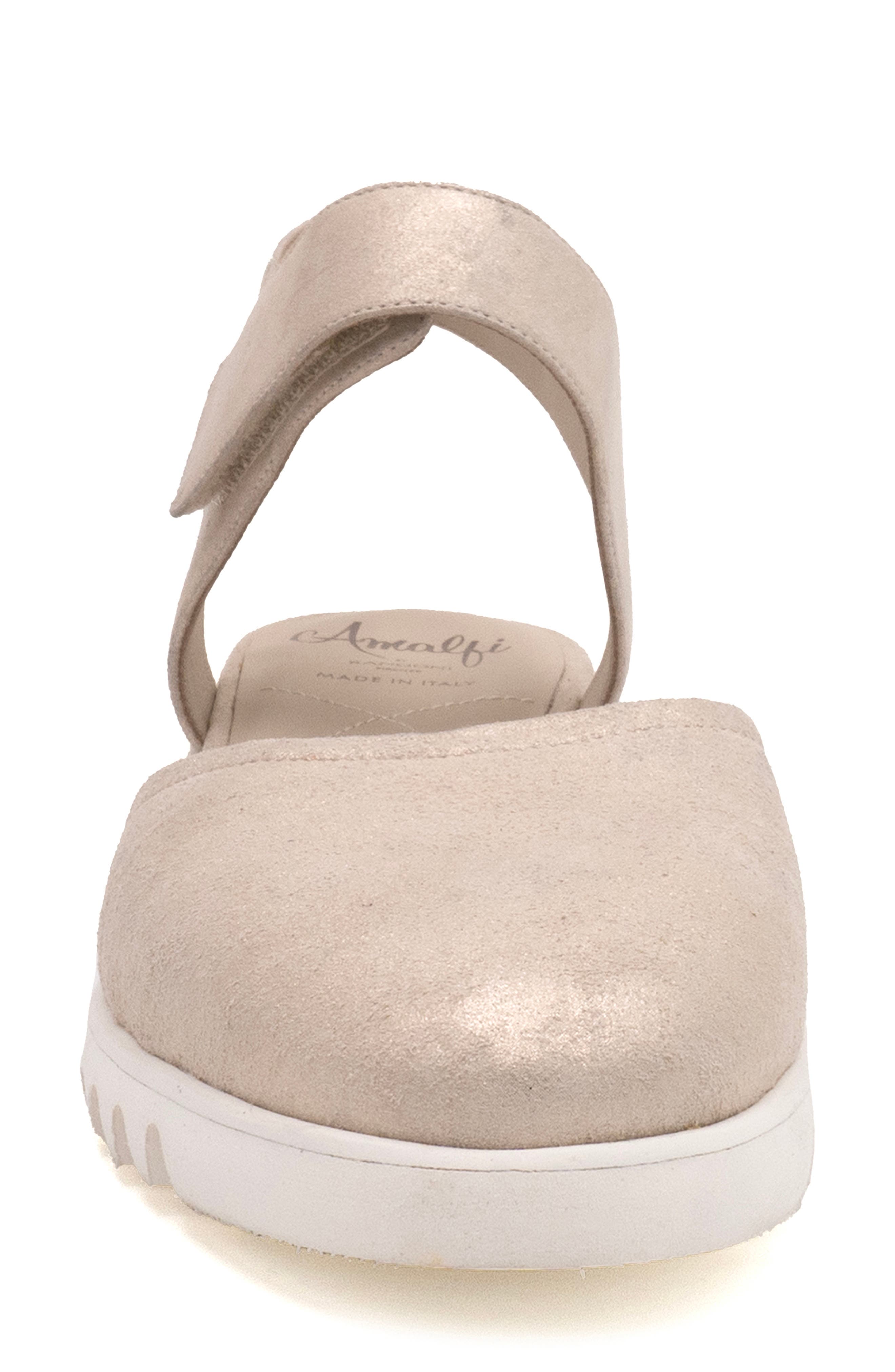 Amalfi by Rangoni Empoli Flat, Alternate, color, Talpa Parmasoft Leather